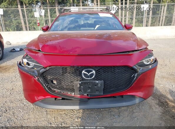 JM1BPALL2M1347863 2021 MAZDA 3 Red Widok zestawu wskaźników