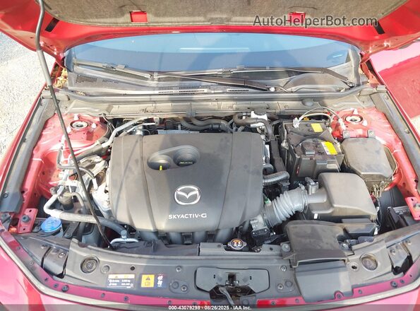 JM1BPALL2M1347863 2021 MAZDA 3 Red Widok z tyłu