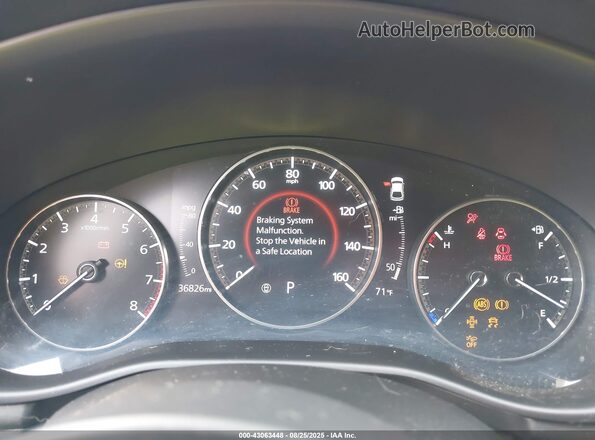 JM1BPAMM0L1170557 2020 MAZDA 3 Black Հետևի նստատեղերի տեսք