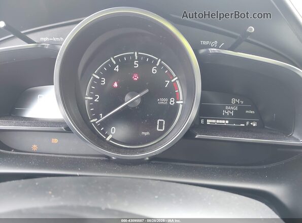 JM1DKFB77L1474177 2020 MAZDA CX-3 Черный Вид задних сидений
