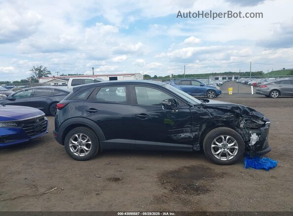 JM1DKFB77L1474177 2020 MAZDA CX-3 Черный Вид задней части салона