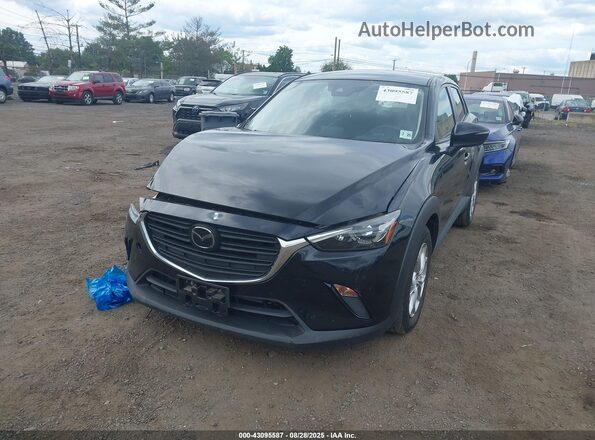 JM1DKFB77L1474177 2020 MAZDA CX-3 Черный Передняя левая четверть