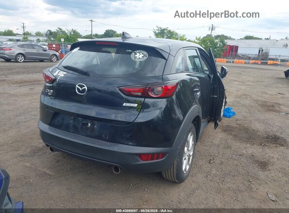 JM1DKFB77L1474177 2020 MAZDA CX-3 Черный Задняя правая четверть