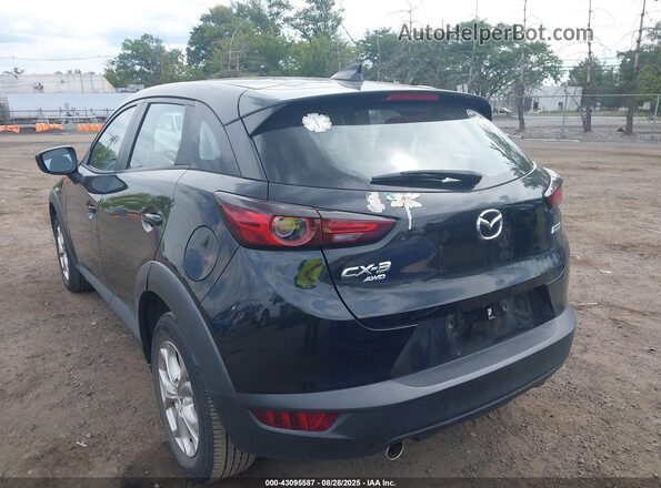 JM1DKFB77L1474177 2020 MAZDA CX-3 Черный Задняя левая четверть