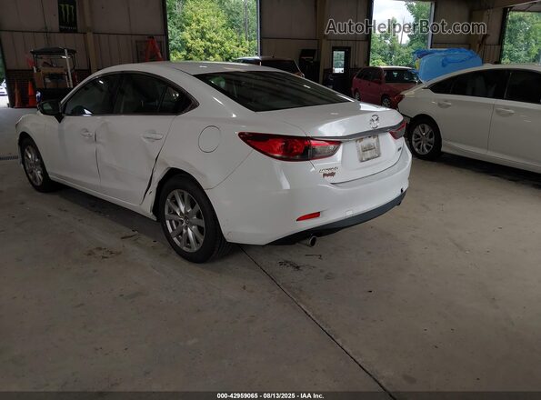 JM1GJ1U5XG1406427 2016 MAZDA 6 White Задня ліва чверть