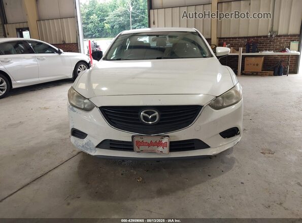 JM1GJ1U5XG1406427 2016 MAZDA 6 White Вид щитка приладів