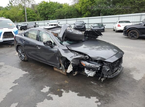 JM1GL1TY6J1318441 2018 MAZDA 6 Gray 