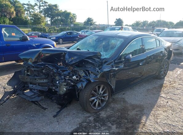 JM1GL1UM6J1308911 2018 MAZDA 6 Черный 