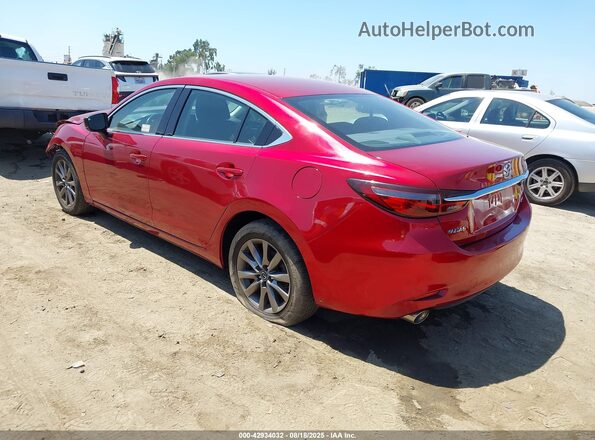 JM1GL1UM6L1519982 2020 MAZDA 6 Red Tył lewy