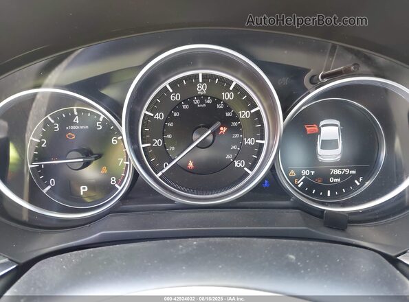 JM1GL1UM6L1519982 2020 MAZDA 6 Red Widok tylnych siedzeń
