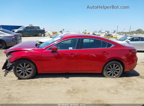 JM1GL1UM6L1519982 2020 MAZDA 6 Red Widok wnętrza 360 stopni