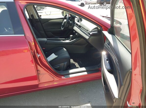 JM1GL1UM8K1507752 2019 MAZDA 6 Red Սալոնի դիմացի տեսք
