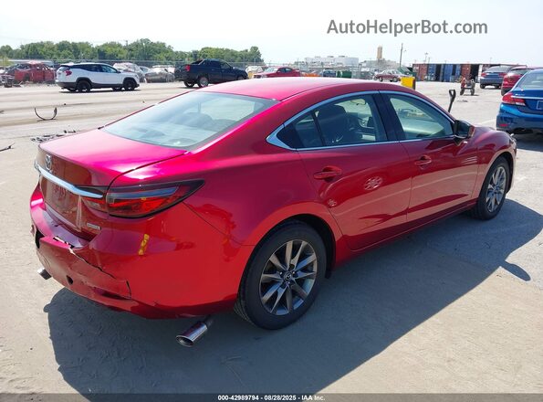 JM1GL1UM8K1507752 2019 MAZDA 6 Red Հետևի աջ