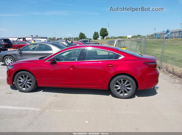 JM1GL1UM8K1507752 2019 MAZDA 6 Red Սալոնի 360 աստիճան տեսք