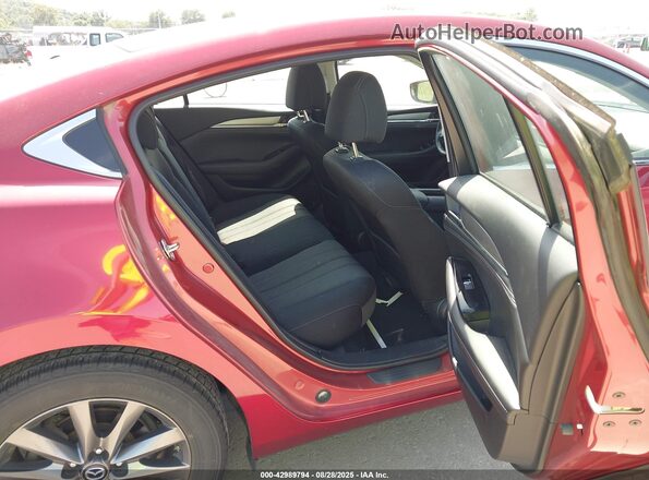 JM1GL1UM8K1507752 2019 MAZDA 6 Red VIN կոդի պիտակի տեսք
