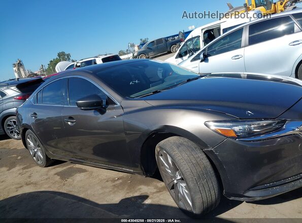 JM1GL1VM1K1500169 2019 MAZDA 6 Gray Սալոնի հետևի տեսք