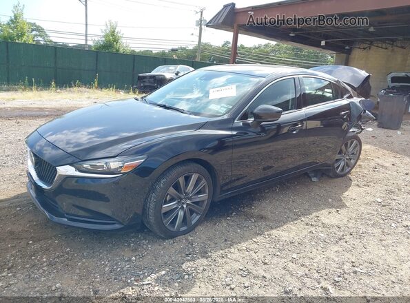 JM1GL1VM1M1615132 2021 MAZDA 6 Black Front left