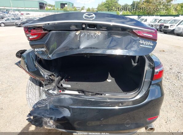 JM1GL1VM1M1615132 2021 MAZDA 6 Black Front view