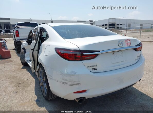 JM1GL1VM6K1506808 2019 MAZDA 6 Белый Задняя левая четверть