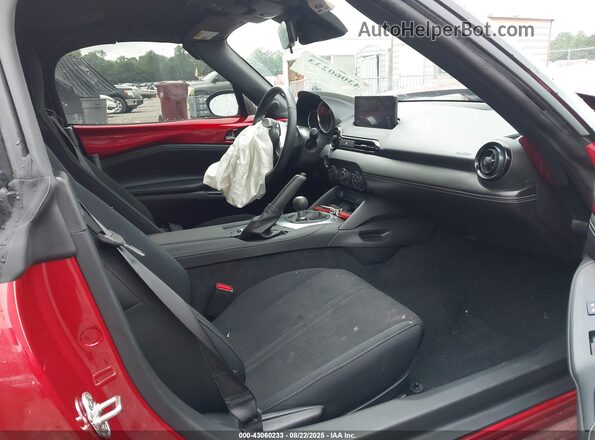 JM1NDAC71S0652153 2025 MAZDA MX-5 MIATA Red Front interior view
