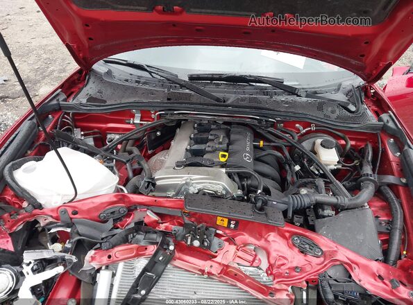 JM1NDAC71S0652153 2025 MAZDA MX-5 MIATA Red Rear view