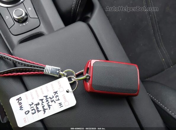 JM1NDAC71S0652153 2025 MAZDA MX-5 MIATA Red Dashboard view