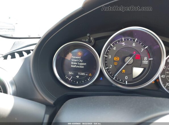 JM1NDAD7XP0561985 2023 MAZDA MX-5 MIATA Gray Widok tylnych siedzeń