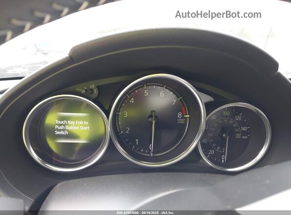 JM1NDAL73S0655569 2025 MAZDA MX-5 MIATA Gray უკანა სავარძლების ხედი