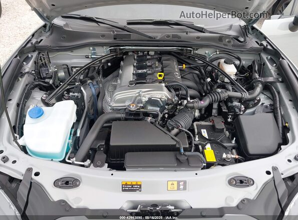 JM1NDAL73S0655569 2025 MAZDA MX-5 MIATA Gray უკანა ხედი