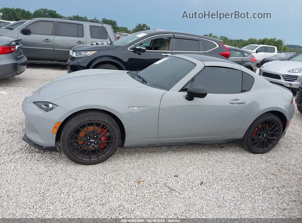 JM1NDAL73S0655569 2025 MAZDA MX-5 MIATA Gray სალონის 360-გრადუსიანი ხედი