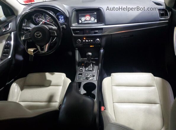 JM3KE4DY3G0753864 2016 MAZDA CX-5 Brown Widok deski rozdzielczej