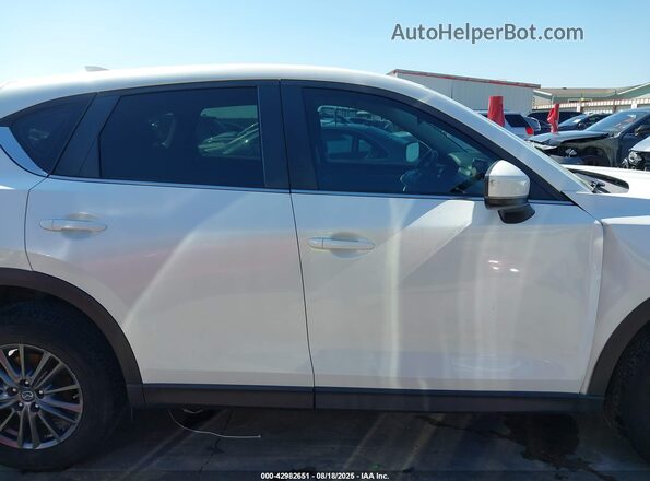 JM3KFABM2L0738696 2020 MAZDA CX-5 White Սալոնի հետևի տեսք