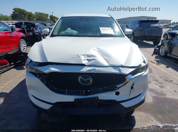 JM3KFABM2L0738696 2020 MAZDA CX-5 White Սարքավորումների վահանակի տեսք
