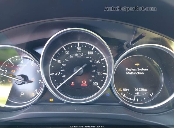 JM3KFACM4M0339207 2021 MAZDA CX-5 Black Հետևի նստատեղերի տեսք