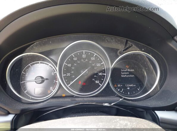 JM3KFACM6M0481753 2021 MAZDA CX-5 Blue Հետևի նստատեղերի տեսք