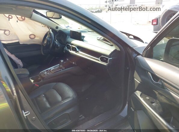 JM3KFADM0M1382189 2021 MAZDA CX-5 Gray Widok wnętrza z przodu