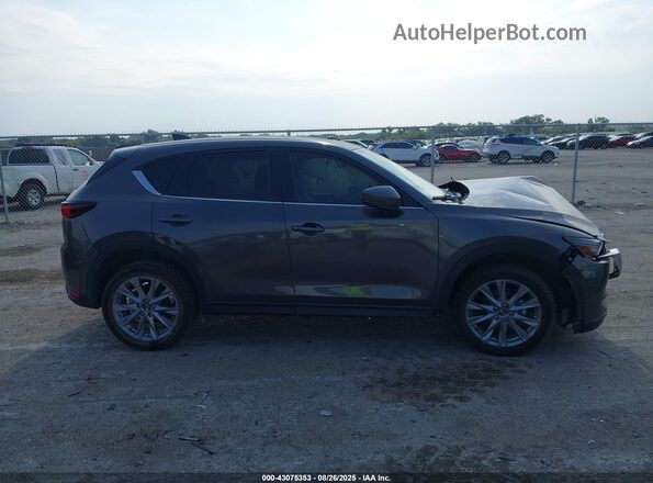 JM3KFADM0M1382189 2021 MAZDA CX-5 Gray Widok wnętrza z tyłu