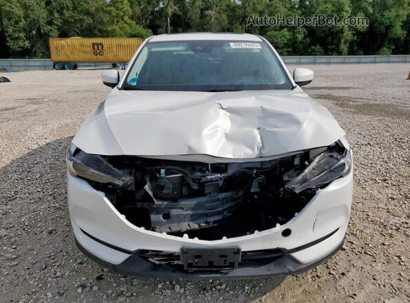 JM3KFADM7M0305258 2021 MAZDA CX-5 White Widok z przodu