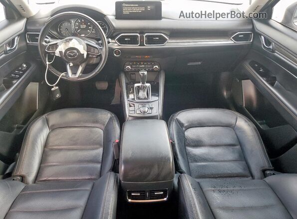 JM3KFADM7M0305258 2021 MAZDA CX-5 White Widok deski rozdzielczej