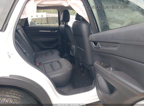 JM3KFBAY6M0414498 2021 MAZDA CX-5 White VIN კოდის სტიკერის ხედი