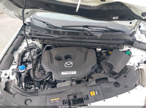 JM3KFBAY6M0414498 2021 MAZDA CX-5 White უკანა ხედი