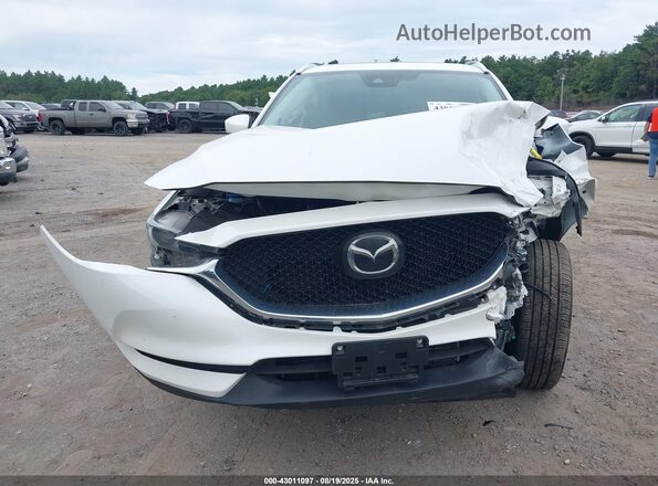 JM3KFBAY6M0414498 2021 MAZDA CX-5 White ხელსაწყოთა პანელის ხედი