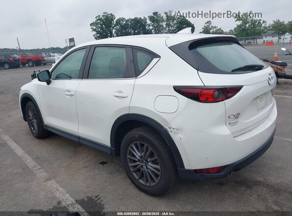 JM3KFBBM1M0332576 2021 MAZDA CX-5 White უკანა მარცხენა