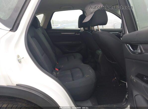 JM3KFBBM1M0332576 2021 MAZDA CX-5 White VIN კოდის სტიკერის ხედი