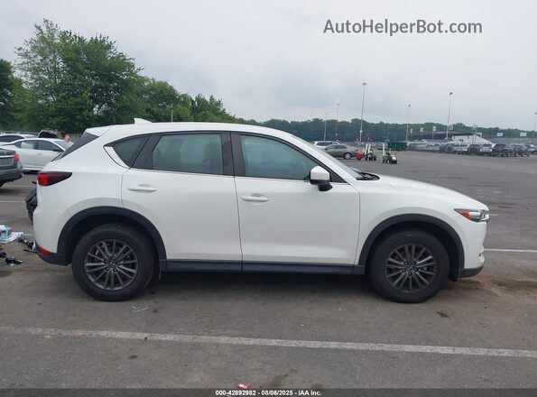 JM3KFBBM1M0332576 2021 MAZDA CX-5 White უკანა სალონის ხედი