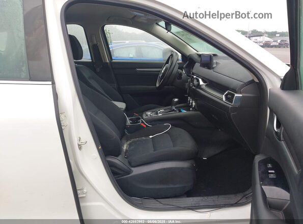 JM3KFBBM1M0332576 2021 MAZDA CX-5 White წინა სალონის ხედი
