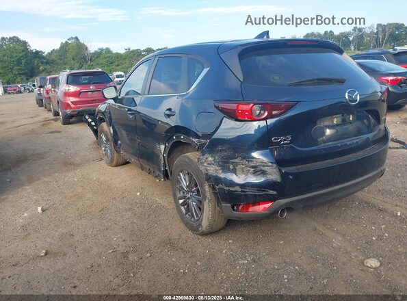 JM3KFBCM3M1316937 2021 MAZDA CX-5 Dark Blue Rear left