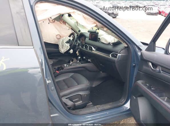 JM3KFBCY1M0425826 2021 MAZDA CX-5 Gray Widok wnętrza z przodu