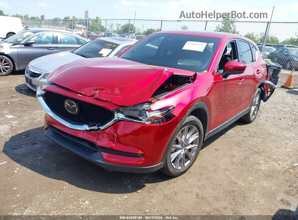 JM3KFBDM9M1380429 2021 MAZDA CX-5 Red Առջևի ձախ երեք քառորդ տեսարան