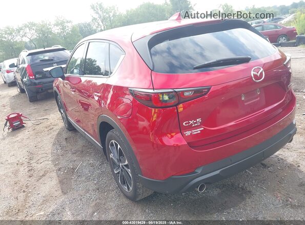 JM3KFBEM9N1632745 2022 MAZDA CX-5 Red Trasero izquierdo